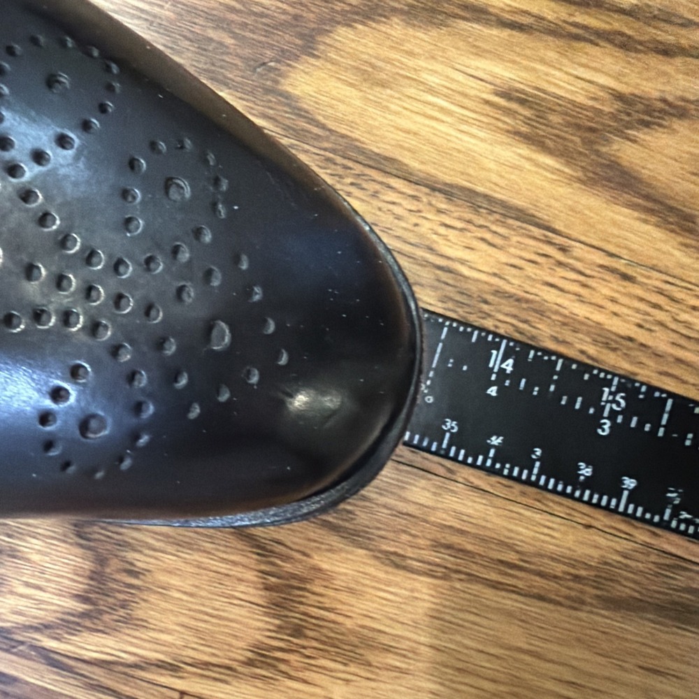 Undandy Black Leather Wingtip Brogue Oxford Dress Shoes Mens 14 EU 48 Formal - Picture 11 of 15